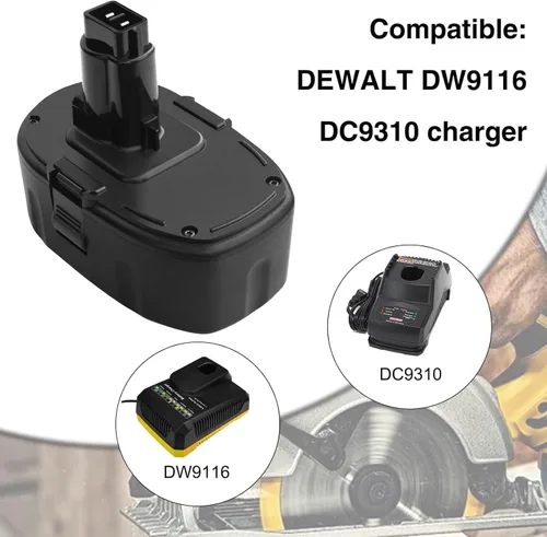 Miniatura 7 de DTK Paquete de 2 baterías de repuesto de 7.0Ah para Dewalt de 18 V, compatible con herramientas inalámbricas DC9096 DC9098 DC9099 DW9095 DW9096