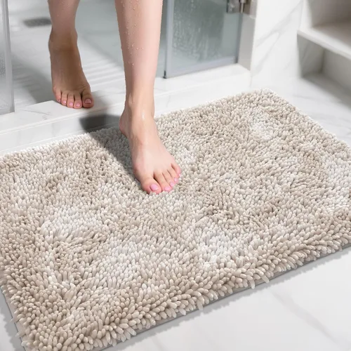 Miniatura 107 de Yimobra - Alfombra grande para baño antideslizante de 36x24 pulgadas, extra gruesa y suave, absorbente de felpilla, alfombras de baño lavables a