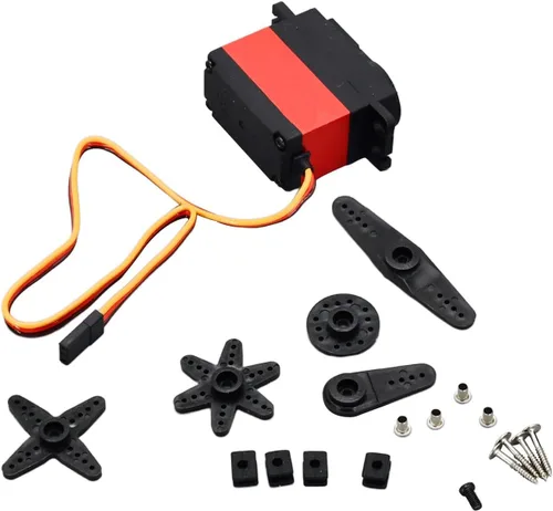 Miniatura 4 de Alta precisión Metal Gear Digital Standard Servo 2.19 oz 300 grados 55.8 lbs PDI-6225MG-300 PDI6225MG300 Compatible con RC Car Robot UAV Helicóptero