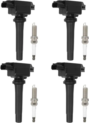 Miniatura 10 de ECCPP Bobina de Encendido 4 bobinas de encendido para 4 Bujías de Iridio UF611, para Kia Optima Rondo 2009 2010 2011 2012 2013 V8 4.6L L4 2.4L 2.0L