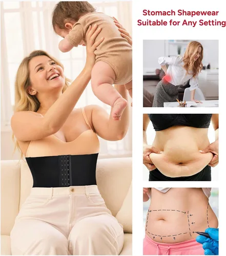 Miniatura 5 de Nebility Cinturón de recuperación posparto para el vientre de maternidad para mujer