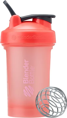 Miniatura 20 de BlenderBottle Classic V2 Botella mezcladora perfecta para batidos de proteínas y preentrenamiento, 28 onzas, color ciruela