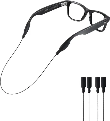 Correa para gafas para RayBan Meta Smart Glasses, patillas anchas - correa para gafas para hombres, mujeres y niños, sujetadores de gafas alrededor