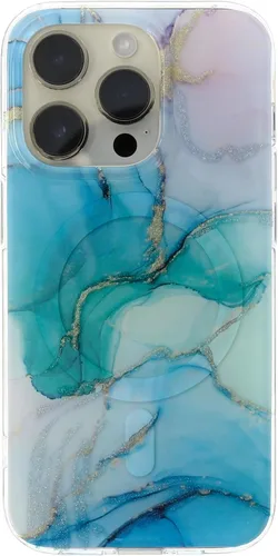 Miniatura 32 de Funda degradada para iPhone 14 Pro - Diseño multicolor degradado naranja y amarillo, resistente a los impactos y con imanes