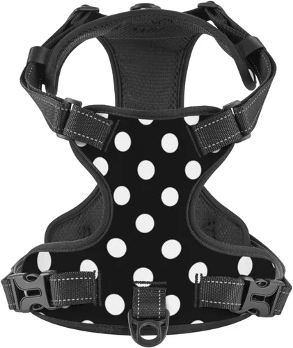 Miniatura 8 de 250th USA Anniversary Reflective Dog Harness No Pull Soft Vest Harness for Small Medium Large Dog Puppy Pets (Small Size)