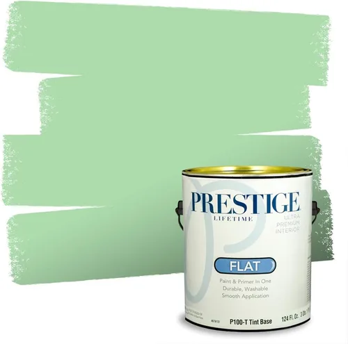 Miniatura 13 de PRESTIGE Pintura exterior e imprimación en uno, aloe, plano, 1 galón