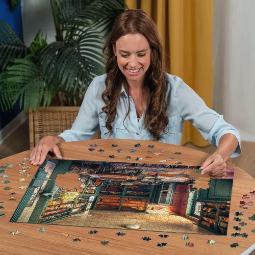 Miniatura 5 de RAVENSBURGER Puzzle 17101 Ravensburger Mysterious Castle Library Lost Places Rompecabezas de 1000 piezas
