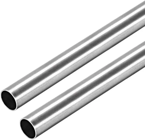 Miniatura 22 de uxcell Tubo redondo de acero inoxidable 304 de 0.236 in de diámetro exterior de 0.016 in de grosor de pared de 9.843 in de longitud, tubo recto sin
