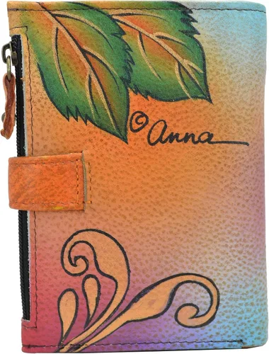 Miniatura 26 de Anna by Anuschka Cartera de mujer pintada a mano de cuero genuino para mujer