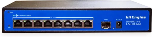 Switch Ethernet no administrado de 8 puertos 2.5G con enlace ascendente SFP+ 10G, 8 puertos Base-T de 2.5G, capacidad de conmutación de 60 Gbps,