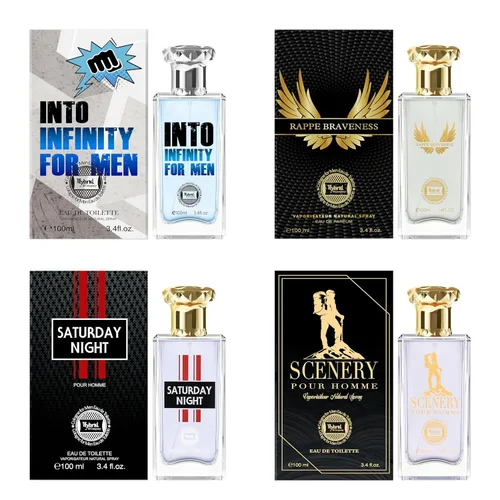 Miniatura 12 de Hybrid & Company 4 piezas Aqua Di Rinascita Lecno Sea Passion Aqua Deep Blue Aqua Prive Eau De Toilette vaporizador Natural Spray para hombre