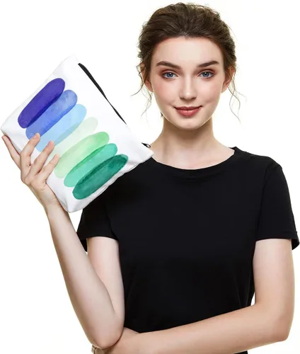 Miniatura 5 de Regalos inspiradores para mujeres, bolsas de arcoíris para niñas y mujeres, bolsa de maquillaje de arcoíris para ella, pared de arcoíris, regalos