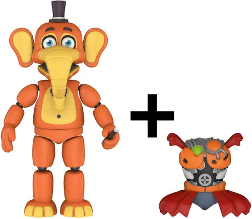 Miniatura 3 de Funko Figura de acción: Five Nights at Freddy's (FNAF) Pizza Sim: Orville Elephant - Simulador de pizza FNAF - Coleccionable - Idea de regalo