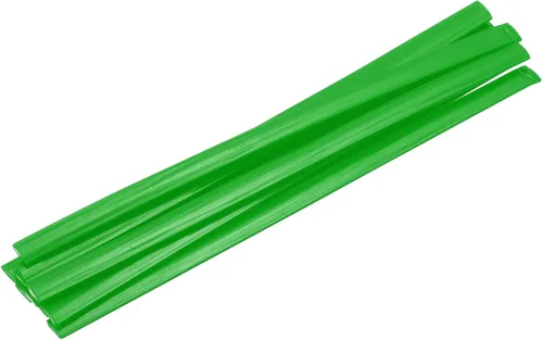 Miniatura 27 de MECCANIXITY 5 varillas de soldadura de plástico amarillo de 0.374 in x 9.843 in HDPE cinta plana de soldadura de plástico para reparar tanques