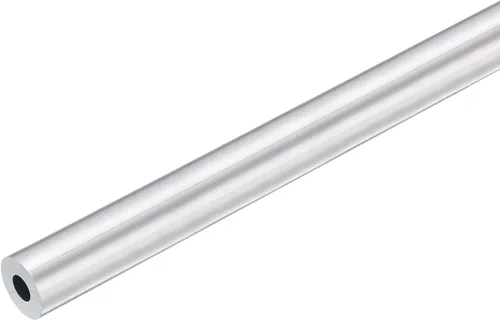 Miniatura 28 de uxcell Tubo redondo de aluminio 6063, tubo de 27 mm de diámetro exterior y 23 mm de diámetro interior de 400 mm de longitud para proyectos