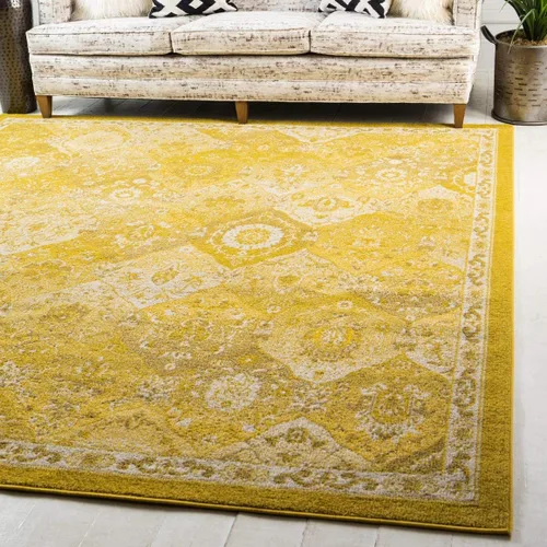 Miniatura 35 de Unique Loom Penrose Collection - Alfombra de área - Blake (2' 2" x 3' 1" Rectángulo, Verde/Beige)