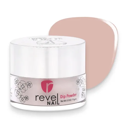 Miniatura 29 de Revel Nail Polvo de inmersión – Esmalte de uñas en polvo transparente y rosa, polvo de inmersión resistente a las virutas con vitamina E y calcio
