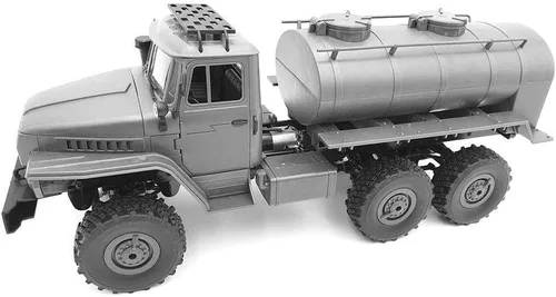 Miniatura 9 de ZJchao Kit de neumáticos de repuesto para chasis de remolque de aceite compatible con WPL/16 B36 B-36 B36K B36KIT Truck Car - Accesorio de piezas
