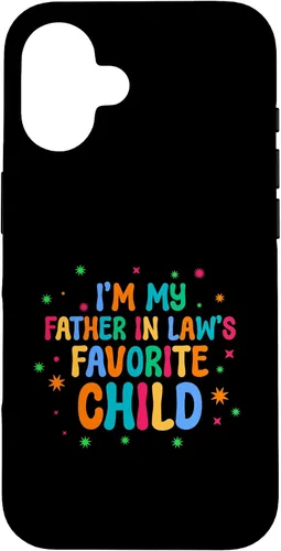 Miniatura 32 de Favorite Child Joke Humor, Father in Laws Parent Men Gifts Case for iPhone 17