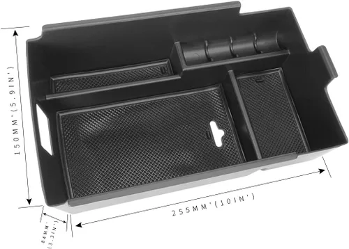 Miniatura 6 de MARCHFA Bandeja organizadora de consola central compatible con Chevy Equinox 2018, 2019, 2020, 2021, 2022, 2023, 2024, accesorios para Chevy