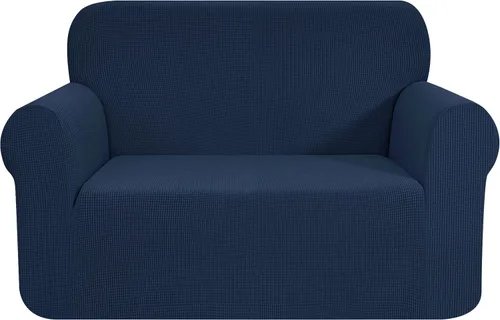 Miniatura 99 de CHUN YI - Funda elástica de 1 pieza para sillón grande, funda protectora suave de Jacquard con elastano, detalle de cuadros y parte inferior