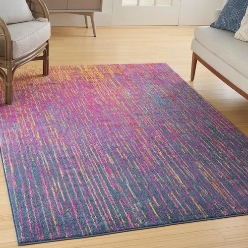 Miniatura 31 de Nourison Passion Abstract - Alfombra de 2 pies 2 pulgadas x 7 pies 6 pulgadas, fácil de limpiar, no se desprende, para dormitorio, sala de estar