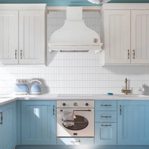 Miniatura 2 de STICKGOO 10 hojas para salpicaduras para despegar y pegar, para pegar en la pared de la cocina y el baño, azulejos grandes de metro de primera