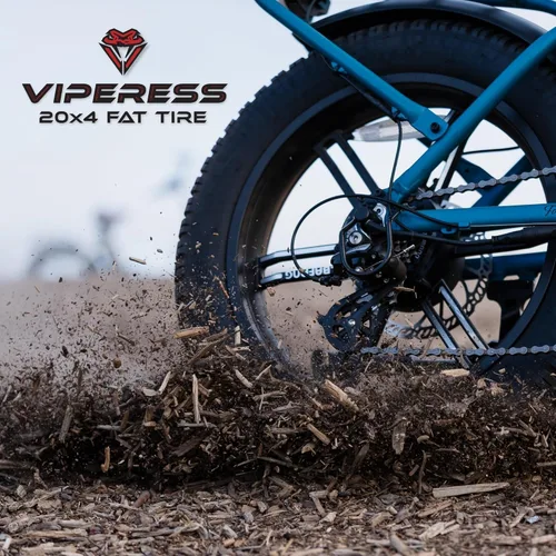 Miniatura 5 de HEB VIPERESS 20x4, 26x4 Fat Tire - Puncture Resistant Ebike Tires, 20x4 Fat Bike Tire for Electric Bike, MTB, Heavy Duty, All Terrain Tire for