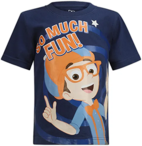 Miniatura 2 de Blippi Boys 2 Piece Short Sleeve T-Shirt and Pant Set for Toddler and Big Kids