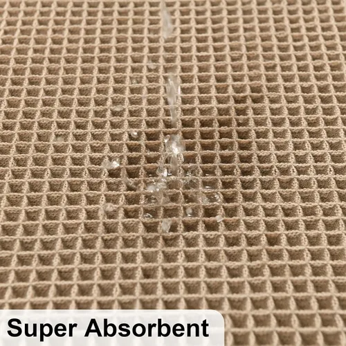 Miniatura 3 de JIUZHEN Tapete de Baño Mejorado con Diseño de Gofre Súper Absorbente Tapetes de Baño Antideslizantes Alfombras de Baño Lavables a Máquina de Secado