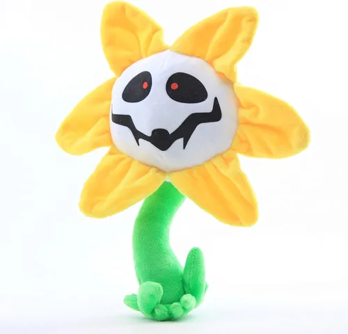 Miniatura 3 de Flowey Juguete de peluche de 10 pulgadas con figura de girasol para regalo