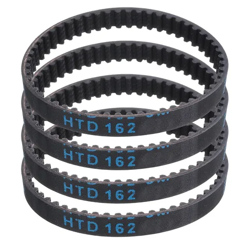 Miniatura 10 de uxcell 4pcs HTD-3M correa dentada de goma 60 dientes, 7.087 in de longitud de paso x 0.236 in de ancho x 0.094 in de altura, correa de distribución