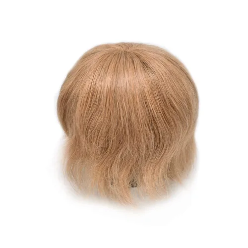 Miniatura 163 de Toupee for Men Hair Piece Real Human Hair Full Poly Skin Mens Toupee Mens Hair System Injected PU Hair System Invisible Hairpiece for