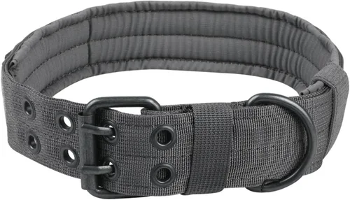 Miniatura 16 de EXCELLENT ELITE SPANKER Collar militar para perro de 1.5 pulgadas de ancho, anillo en D de metal ajustable y hebilla para perros medianos y grandes