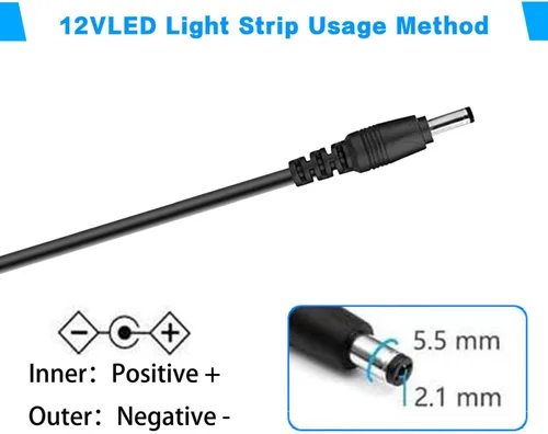 Miniatura 4 de 12V 2A 24W Fuente de alimentación AC 100V-240V a 12V 2A Adaptador montado en la pared 12V Conmutación para DC12V CCTV Cámara LED tira luz rc