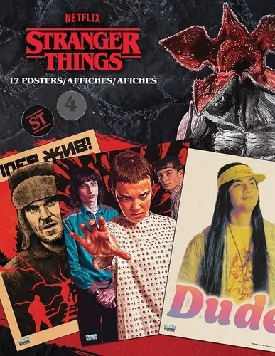 Miniatura 2 de Libro de pósteres de Stranger Things de Netflix: temporada 4