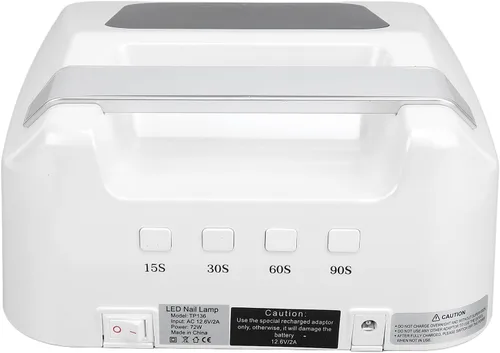 Miniatura 7 de Lámpara LED de uñas de gel de 72 W, sensor automático, herramientas de arte profesional, mango portátil para esmalte de uñas, gel y secadora de uñas