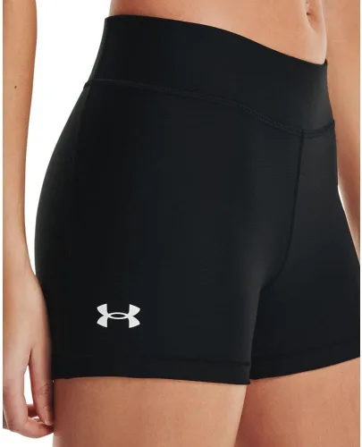 Miniatura 4 de Under Armour - Pantalones cortos HeatGear, tiro medio, para mujer