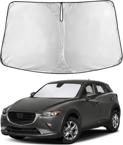 Miniatura 171 de EcoNour Parasol para parabrisas compatible con Hyundai Tucson 2016-2019 2020 2021, visera solar para parabrisas delantero y ventana, bloqueador