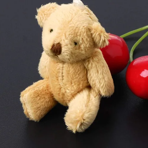 Miniatura 7 de 12 piezas de 2.4 in, mini oso de peluche conjunto de animales de peluche, caja de regalo de boda, juguete para cumpleaños, decoración de boda
