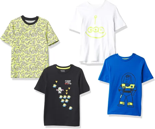 Miniatura 12 de Amazon Essentials Disney Marvel Star Wars Camisetas de manga corta para niños y bebés (anteriormente Spotted Zebra), Multipacks