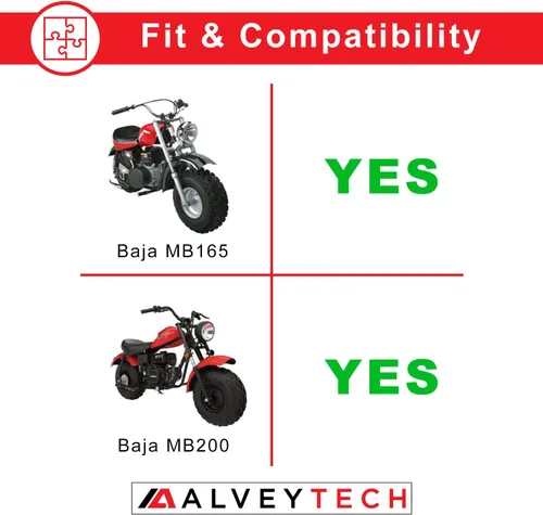 Miniatura 3 de AlveyTech Juego de filtros de aire para motor Predator 212cc 6.5 Hp, Baja Mini Bike MB165/MB200, Coleman CK196-T, KT196, CT200U Trail