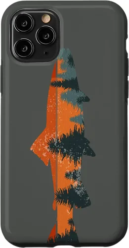Miniatura 29 de Trucha mosca pesca naturaleza al aire libre pescador regalo caso para iPhone 17