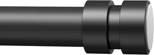 Miniatura 14 de BRIOFOX Barra de cortina de tensión ajustable de 24 a 50 pulgadas (2-4.1 pies), barra de cortina de ducha de tensión de resorte negro para ventana