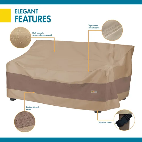 Miniatura 10 de Duck Covers Elegante funda impermeable para sofá de patio, 79 x 37 x 35 pulgadas