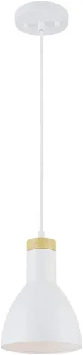 Miniatura 9 de GLOBE Electric x Novogratz 61093 - Lámpara colgante de 1 luz, oro mate, pantalla de flecos de tela blanca, lámpara colgante para sala de estar