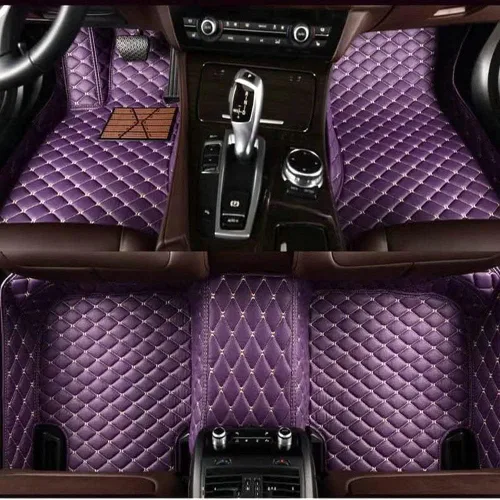 Miniatura 19 de ARAAO Alfombrillas de automóvil personalizadas para hombres y mujeres, sedán, SUV, automóvil, deportivo, antideslizantes, de lujo, (todo negro)