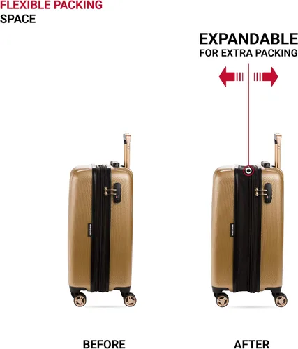 Miniatura 5 de SWISSGEAR 7272 - Maleta rígida y expandible con ruedas giratorias