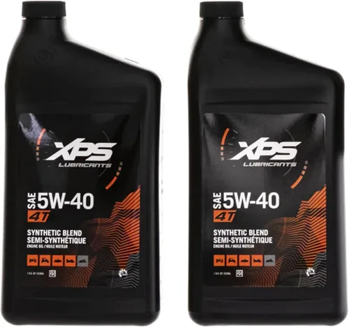 Miniatura 4 de Can-Am Nuevo OEM 4T 5W-40 Mezcla Sintética Kit de cambio de aceite, Rotax 450 cc, 9779256