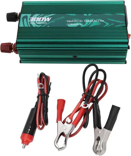 Miniatura 2 de Inversor sinusoidal puro, inversores de corriente de 3000 W, convertidor de CC a CA, inversores de potencia sinusoidal de aleación de aluminio, Verde